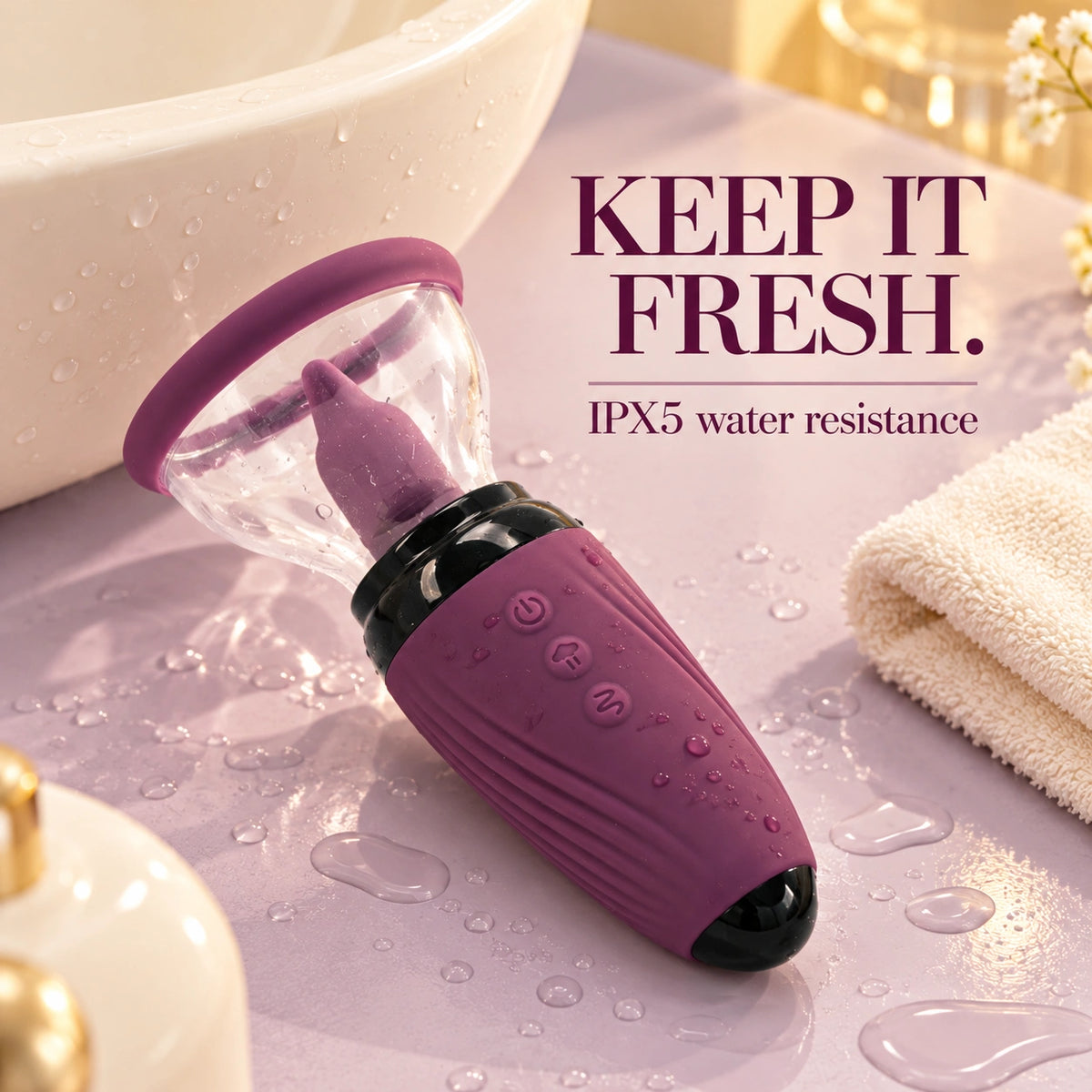 Poppy – Vacuum Suction & Vibration Massager